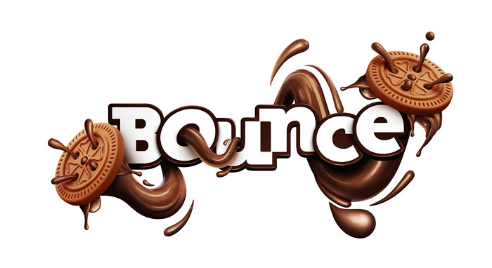 Bounce饼干特效字体设计9P