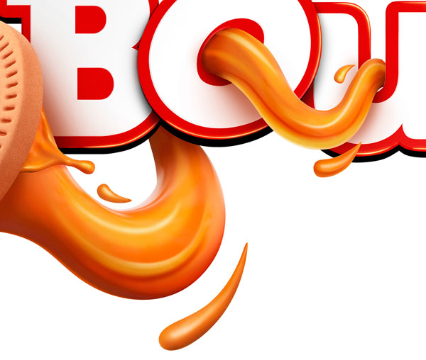 Bounce饼干特效字体设计9P