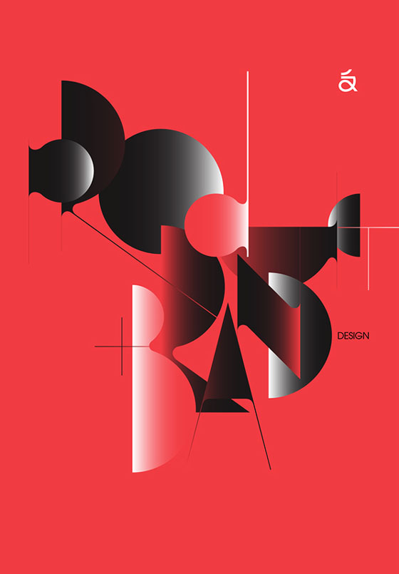 匈牙利设计师Aron Jancso时尚字体设计