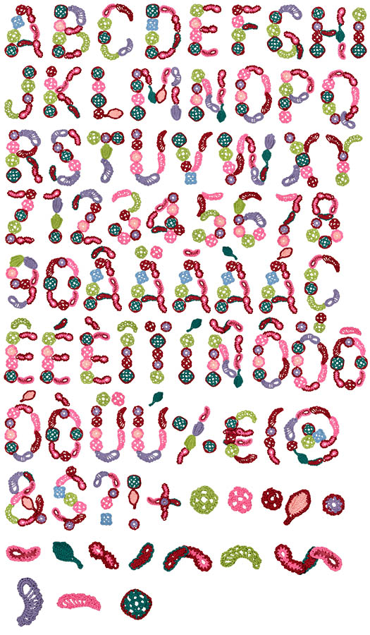 国外设计师HandMadeFont创意字体风格3(二)