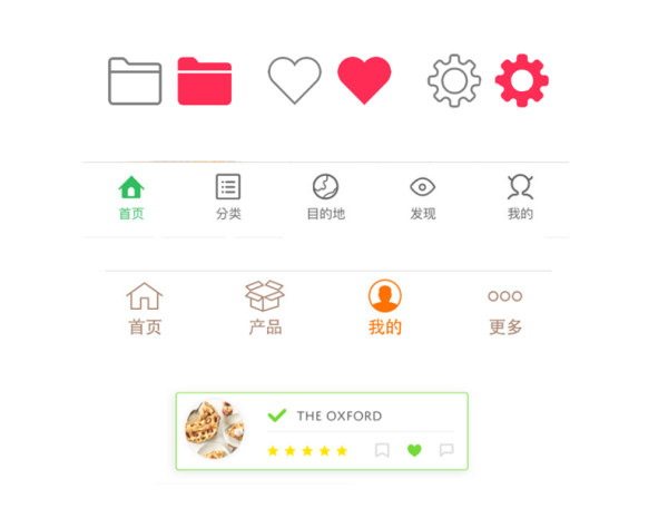遵循这个原则.jpg 设计师:空心图标是否比实心图标难以识别?