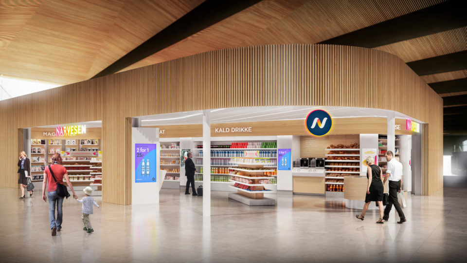 连锁便利店Narvesen品牌形象设计 连锁便利店Narvesen品牌形象设计