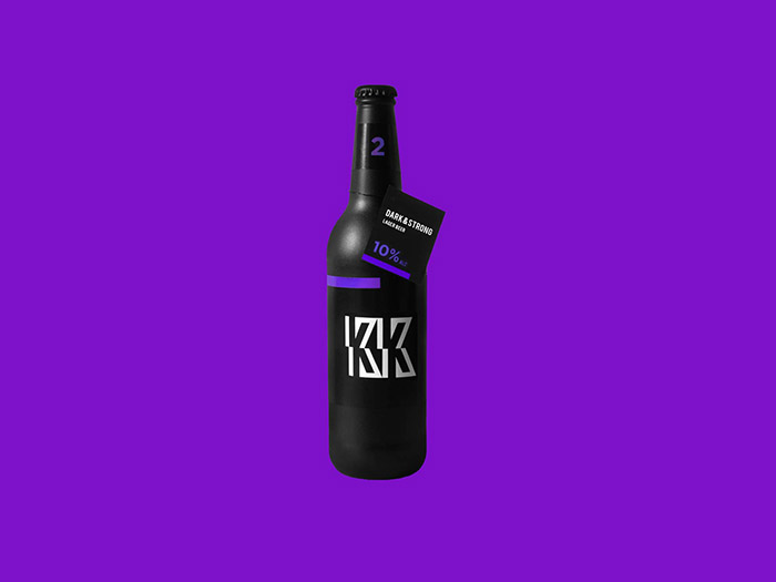 Knockout啤酒包装设计