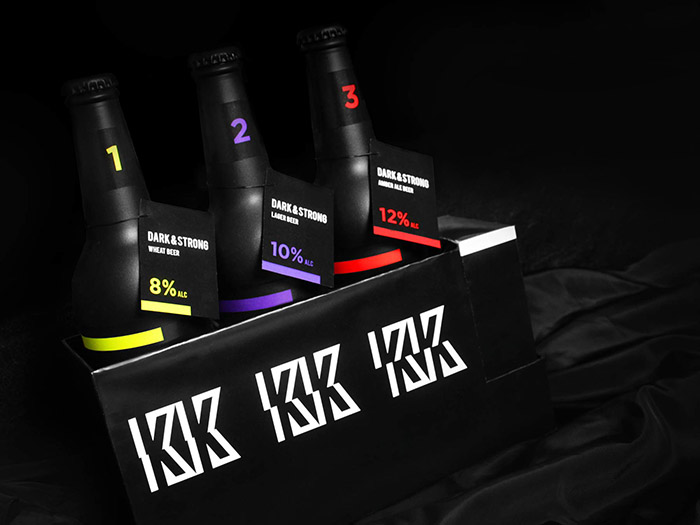 Knockout啤酒包装设计