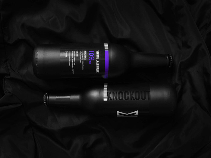 Knockout啤酒包装设计