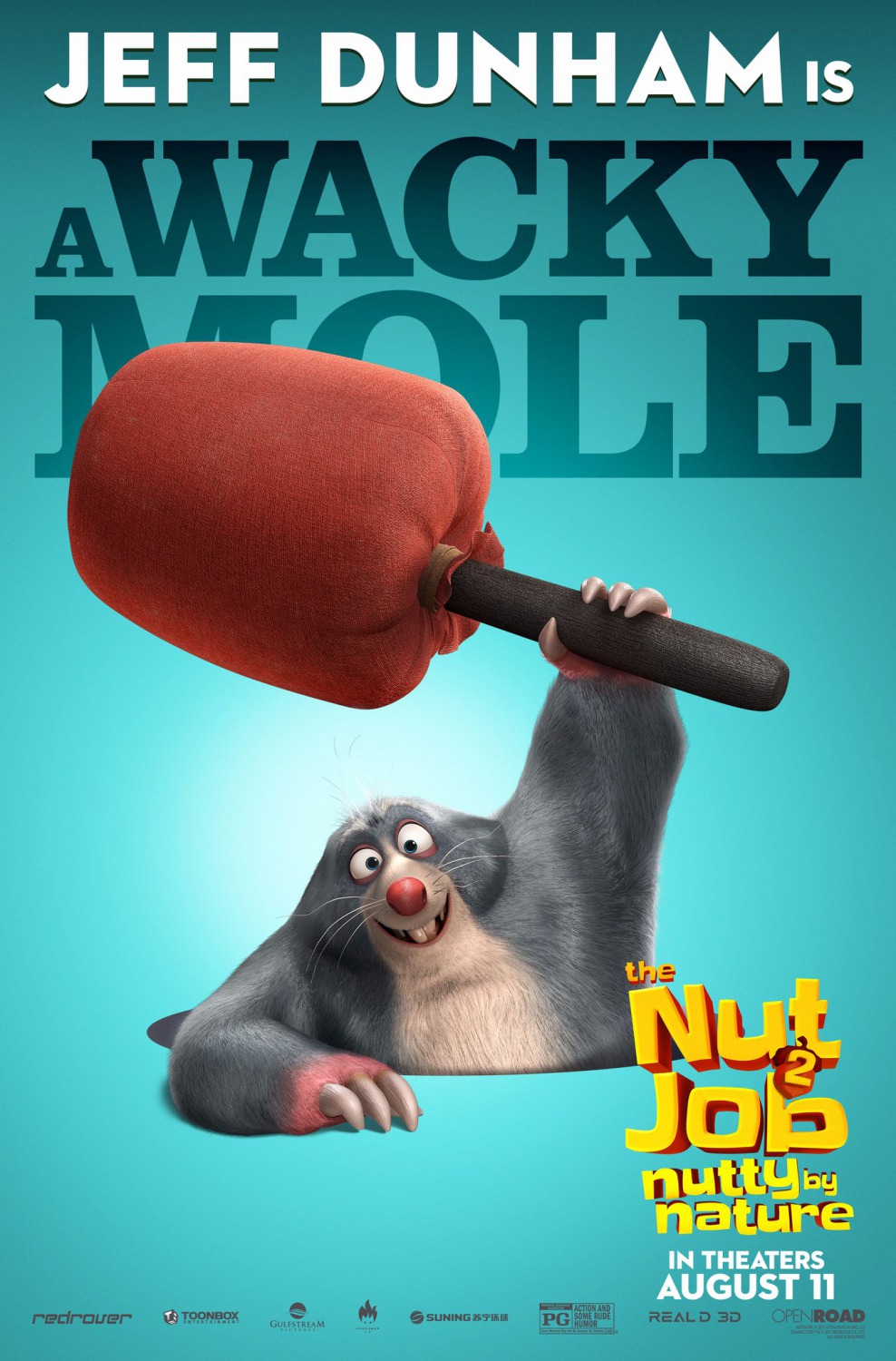 电影海报欣赏:抢劫坚果店2 The Nut Job 2: Nutty by Nature 电影海报欣赏:抢劫坚果店