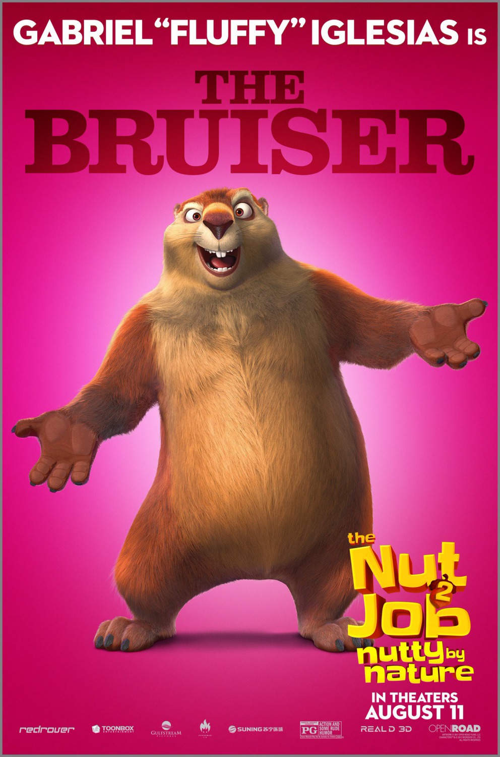 电影海报欣赏:抢劫坚果店2 The Nut Job 2: Nutty by Nature 电影海报欣赏:抢劫坚果店