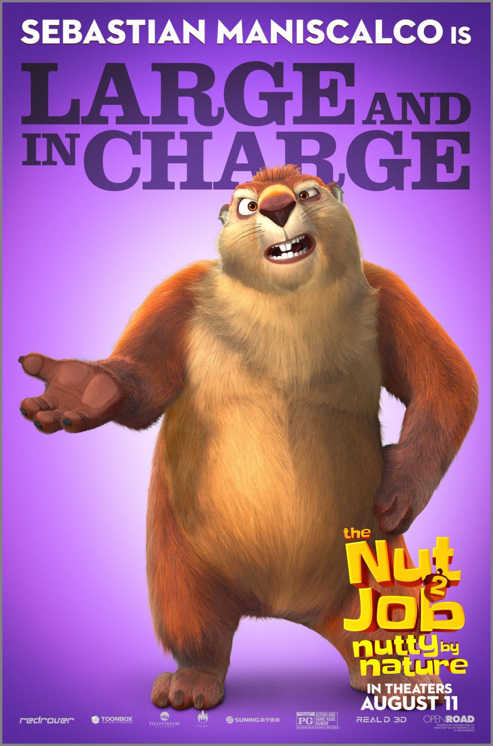 电影海报欣赏:抢劫坚果店2 The Nut Job 2: Nutty by Nature 电影海报欣赏:抢劫坚果店