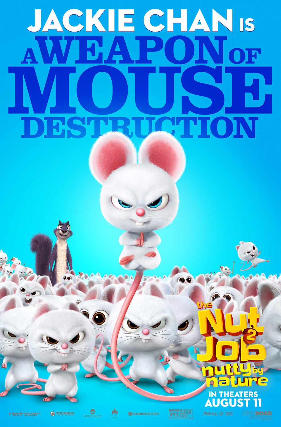 电影海报欣赏:抢劫坚果店2 The Nut Job 2: Nutty by Nature 电影海报欣赏:抢劫坚果店