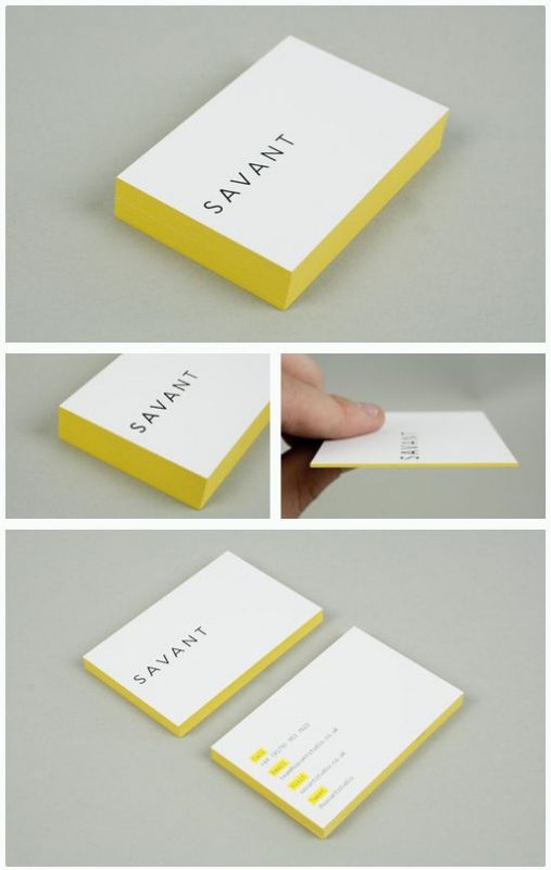 50款极简风格的名片设计