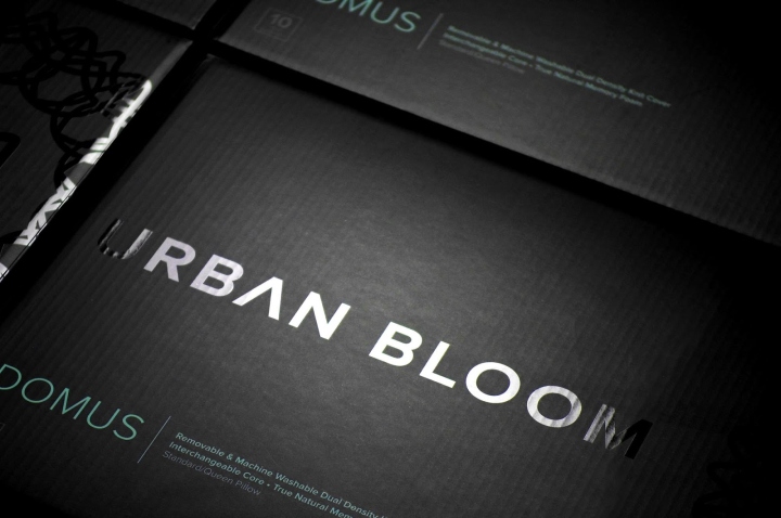 Urban Bloom枕头包装设计 Urban Bloom枕头包装设计