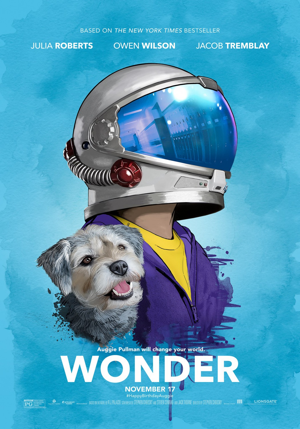电影海报欣赏:奇迹 Wonder 奇迹 Wonder,吸引你眼球的电影海报欣赏