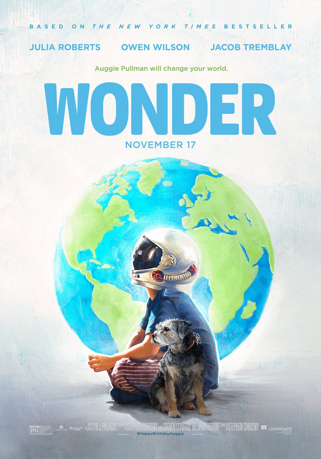 奇迹 Wonder，吸引你眼球的电影海报欣赏
