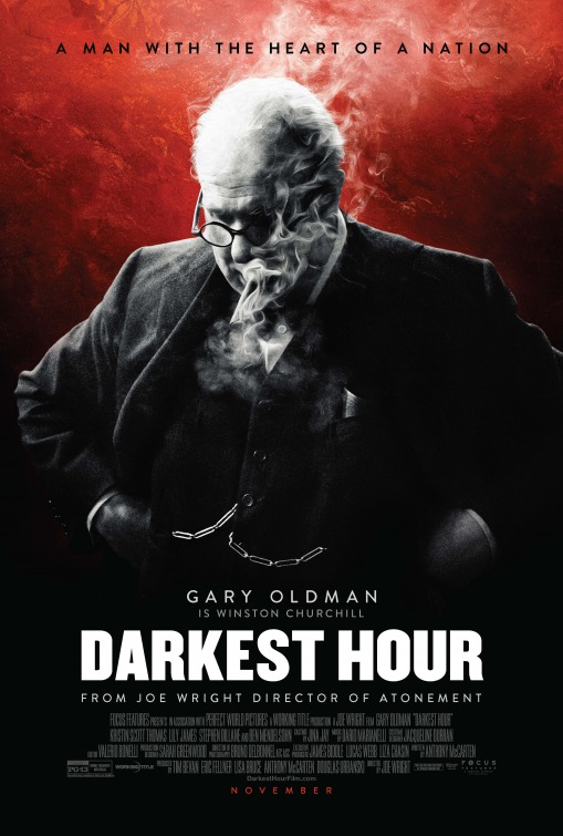 电影海报欣赏:至暗时刻 Darkest Hour 精美电影海报设计作品欣赏