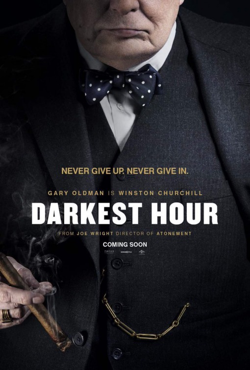 电影海报欣赏:至暗时刻 Darkest Hour 精美电影海报设计作品欣赏