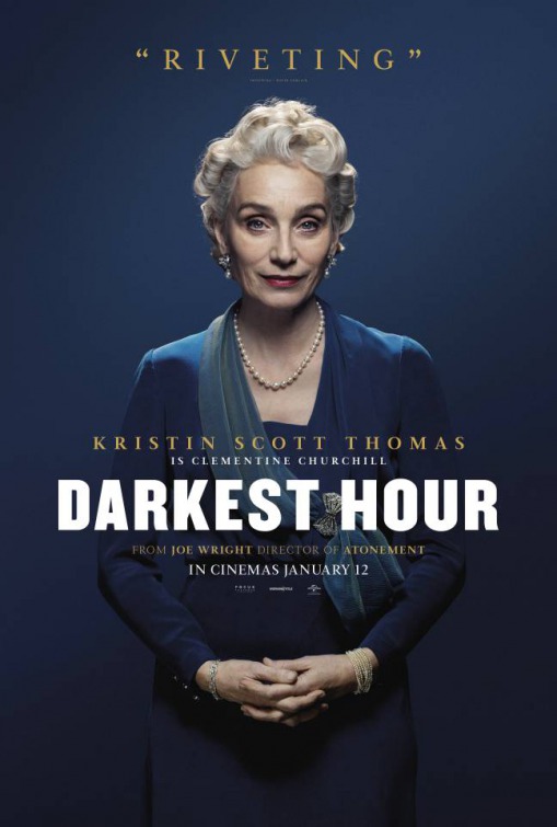 电影海报欣赏:至暗时刻 Darkest Hour 精美电影海报设计作品欣赏