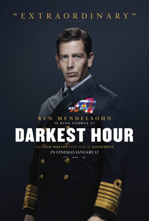电影海报欣赏:至暗时刻 Darkest Hour 精美电影海报设计作品欣赏