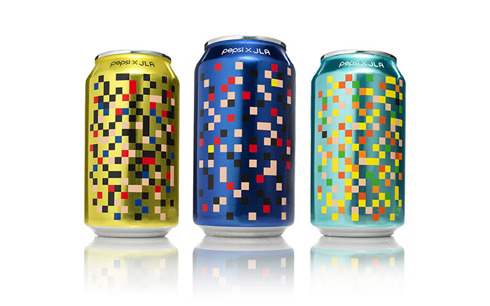 Pepsi X JLA饮料包装设计