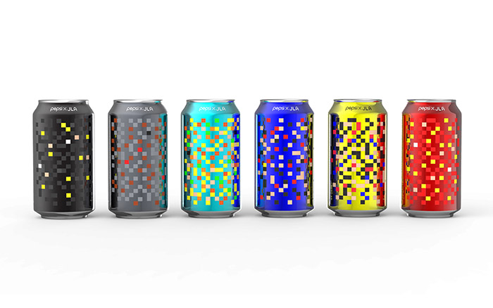 Pepsi X JLA饮料包装设计