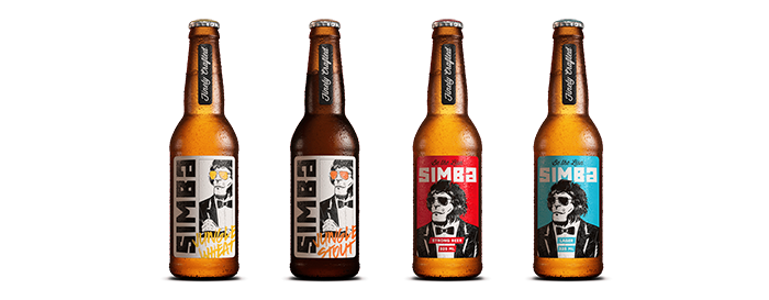 Simba啤酒包装设计