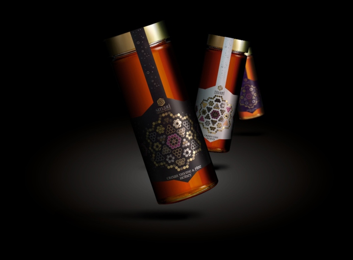 Smari Cretan蜂蜜包装设计