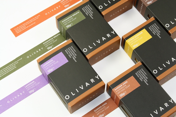 Olivary香皂包装设计