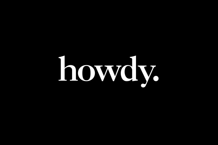 Howdy男士用品商店品牌和包装设计
