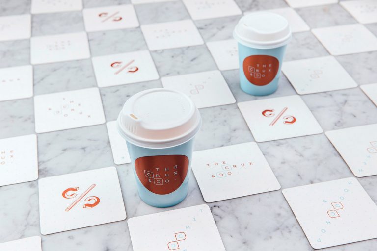 The Crux & Co.咖啡店品牌视觉形象设计