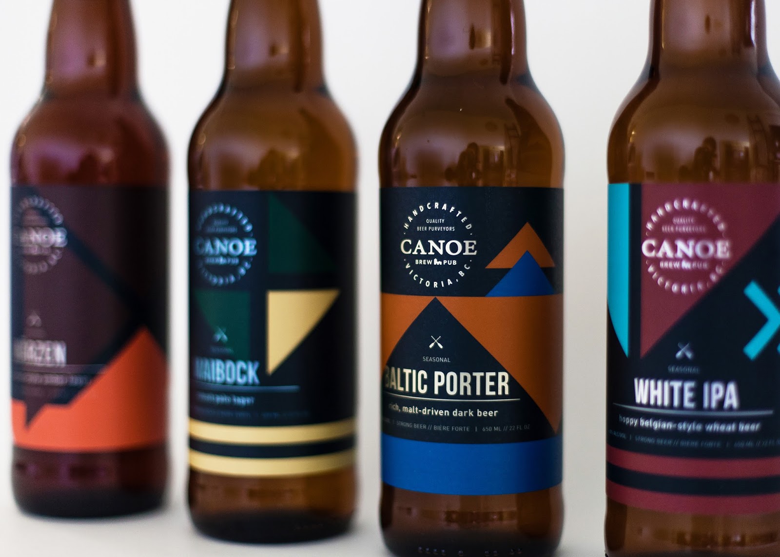 Canoe Brewpub啤酒包装设计