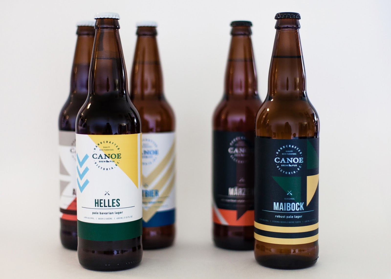 Canoe Brewpub啤酒包装设计