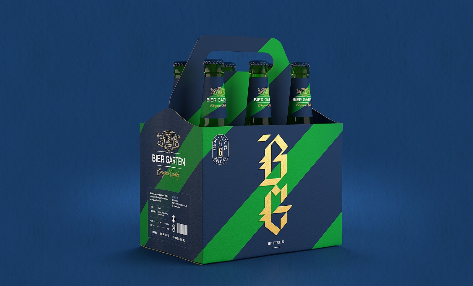 Bier Garten啤酒包装设计