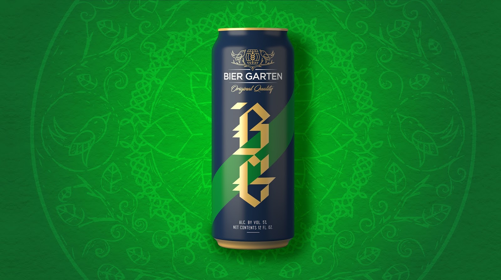 Bier Garten啤酒包装设计