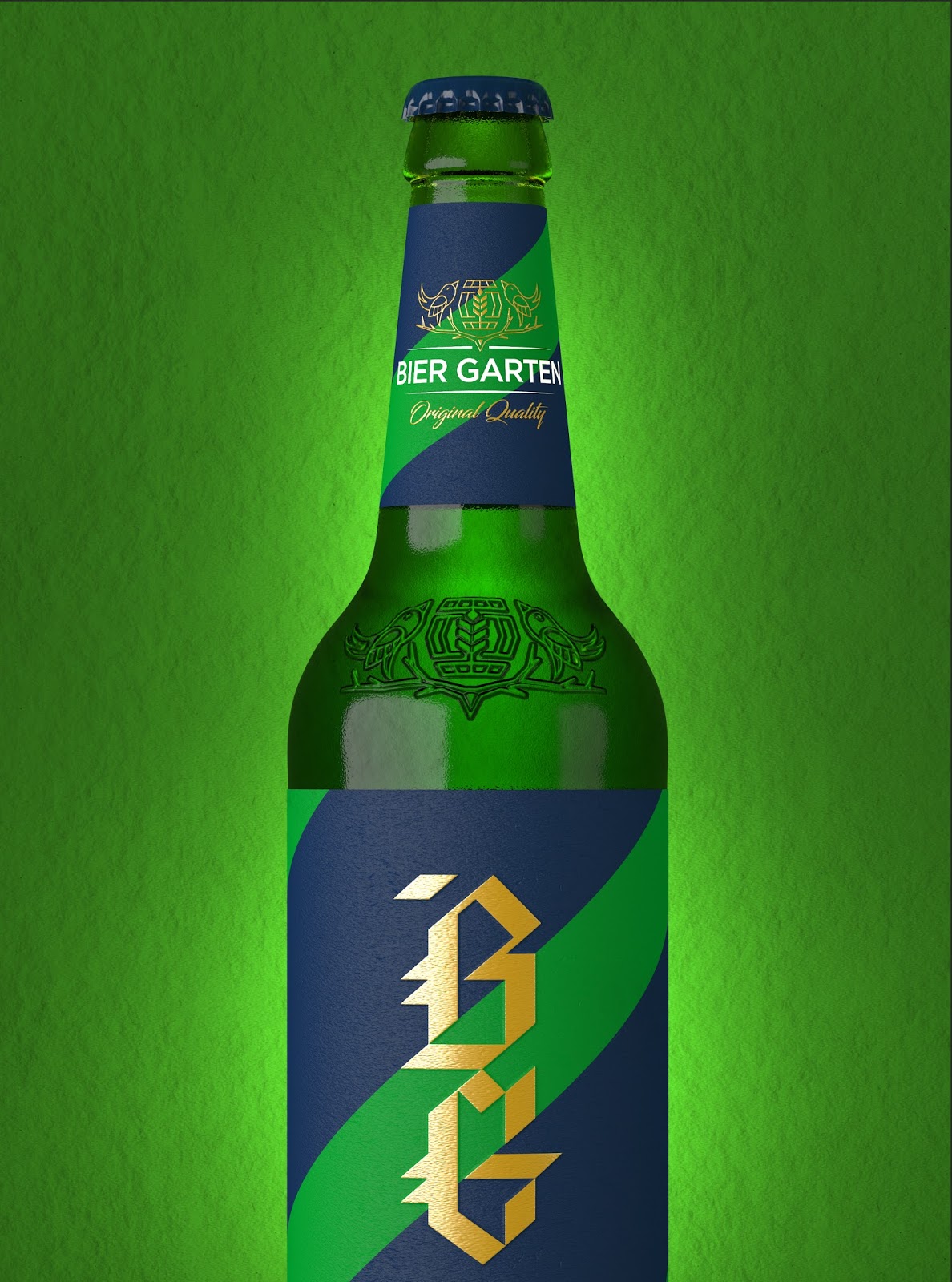 Bier Garten啤酒包装设计