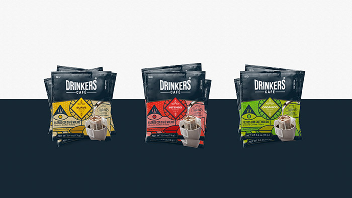 Drinkers咖啡包装设计 Drinkers咖啡包装设计