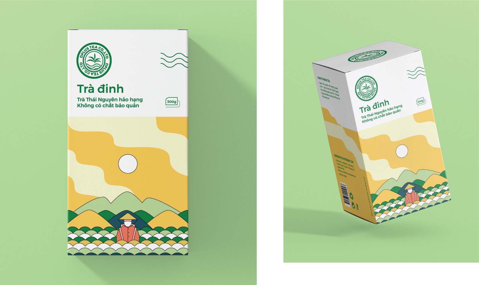 Tra Dinh茶包装设计