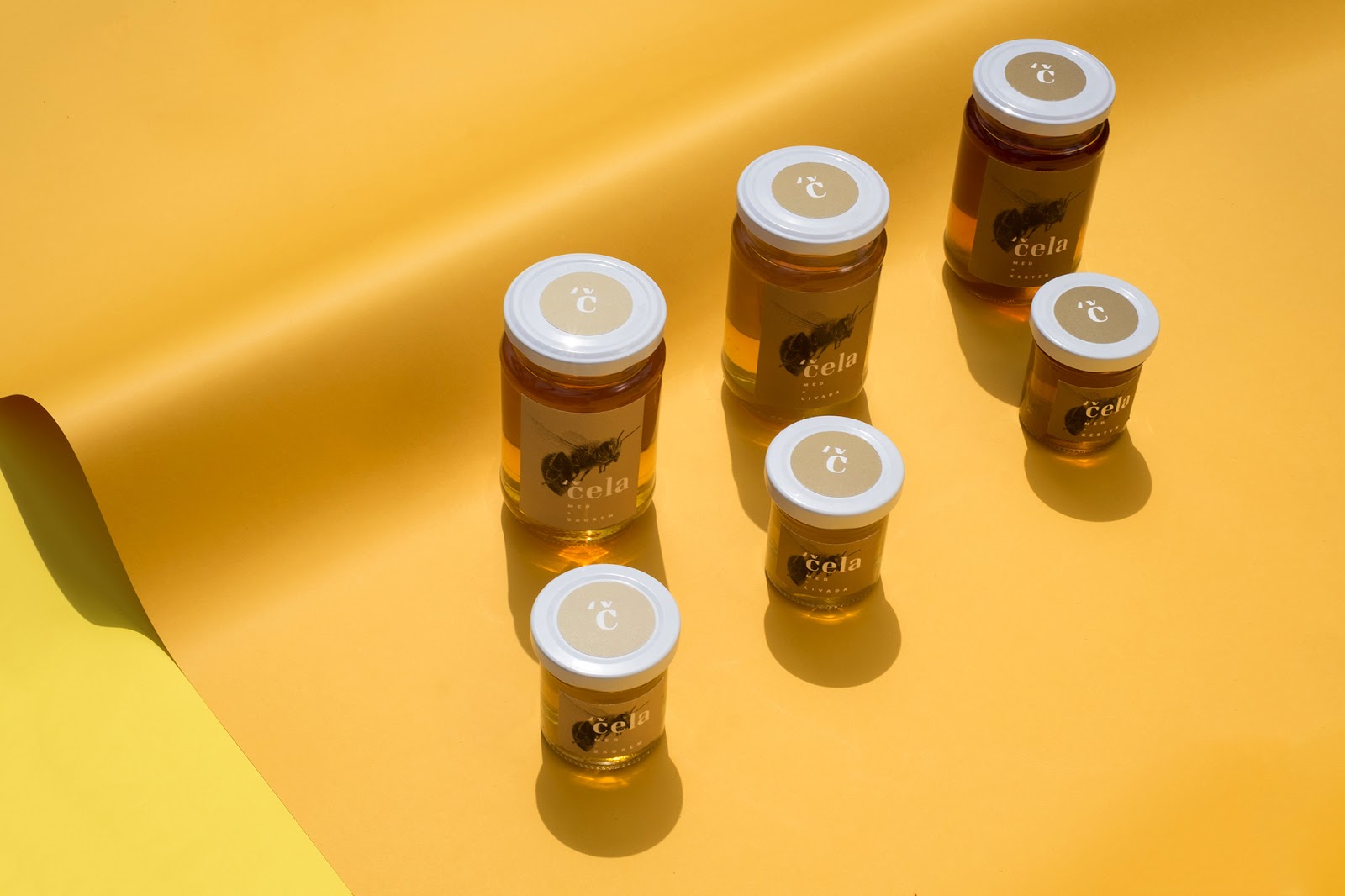 cela honey纯正天然原生态无添加蜂蜜包装设计