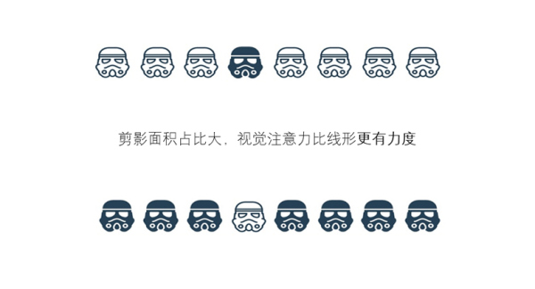 户更容易抓到重点.jpg 设计师:空心图标是否比实心图标难以识别?