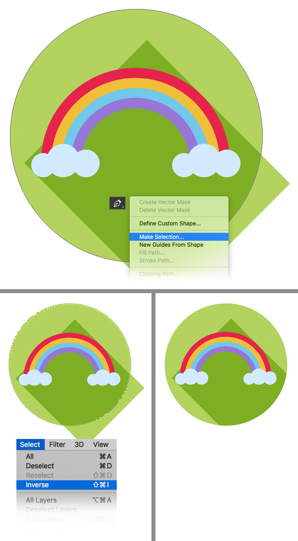 手把手教你绘制一组扁平化的天气图标设计