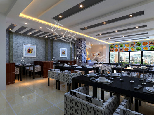 江北烤肉店装修